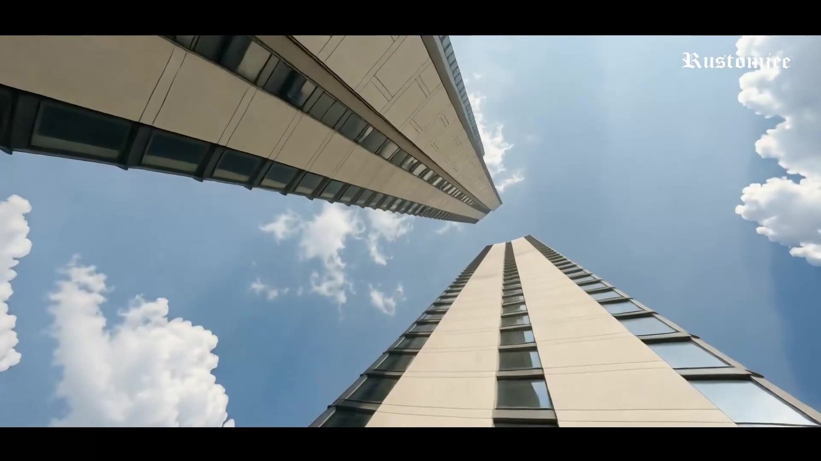 Grand double-height arrival lobby
